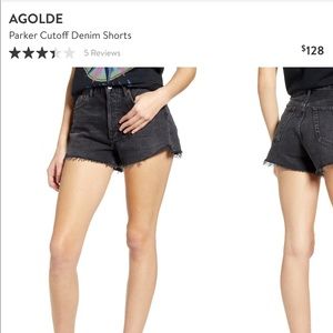 AGOLDE Parker Shorts